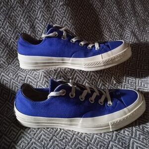 Converse Blue and White Sneakers